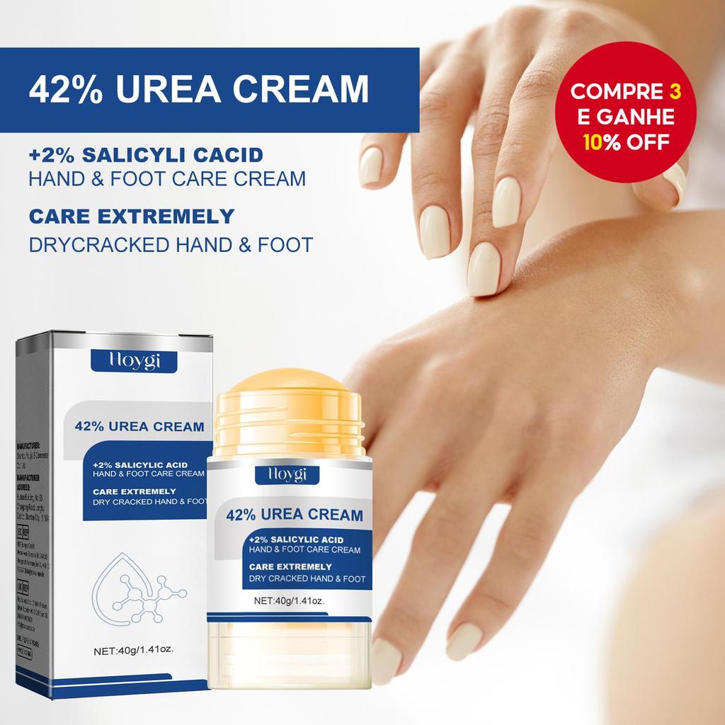 Creme Ultra-Hidratante Para Pés Com Ureia De 40g-60 % De E Aloe Vera ...