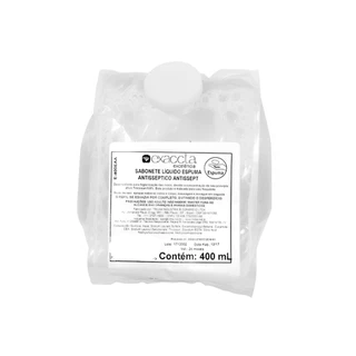 Sabonete Espuma Refil Antisséptico Exaccta Trilha 400ml em Oferta na Shopee