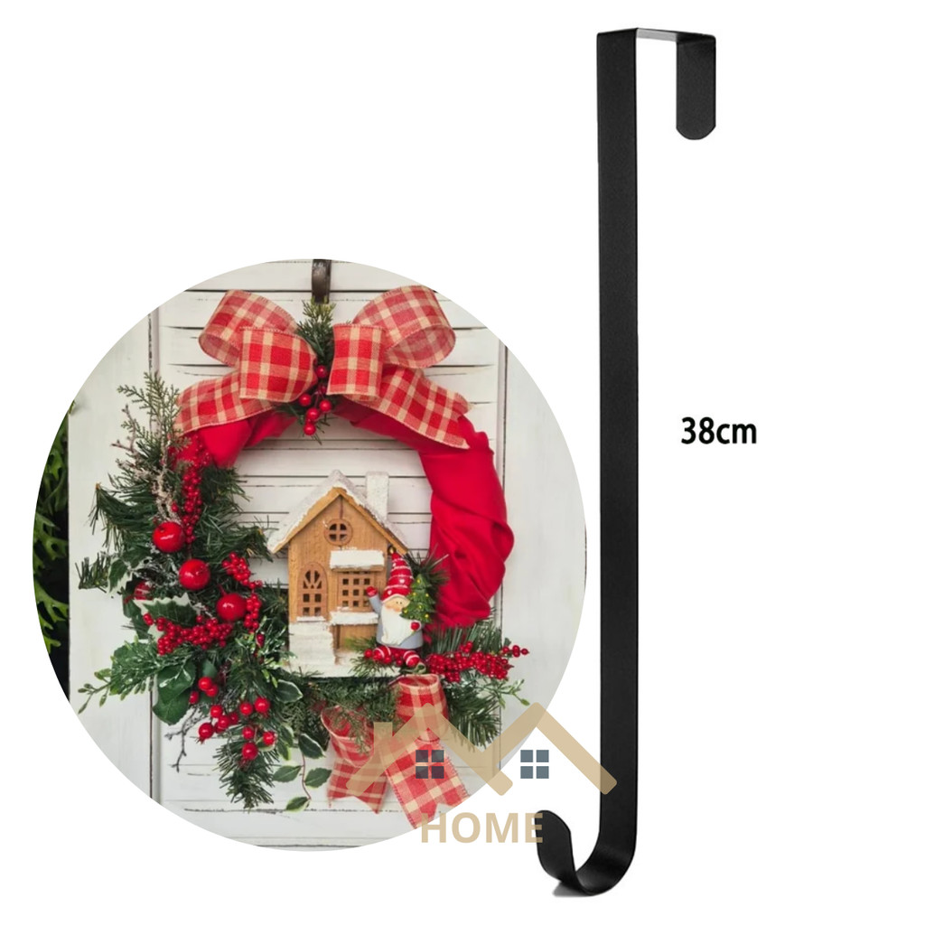 Suporte para Guirlanda de Natal 38cm Porta Gancho | Shopee Brasil