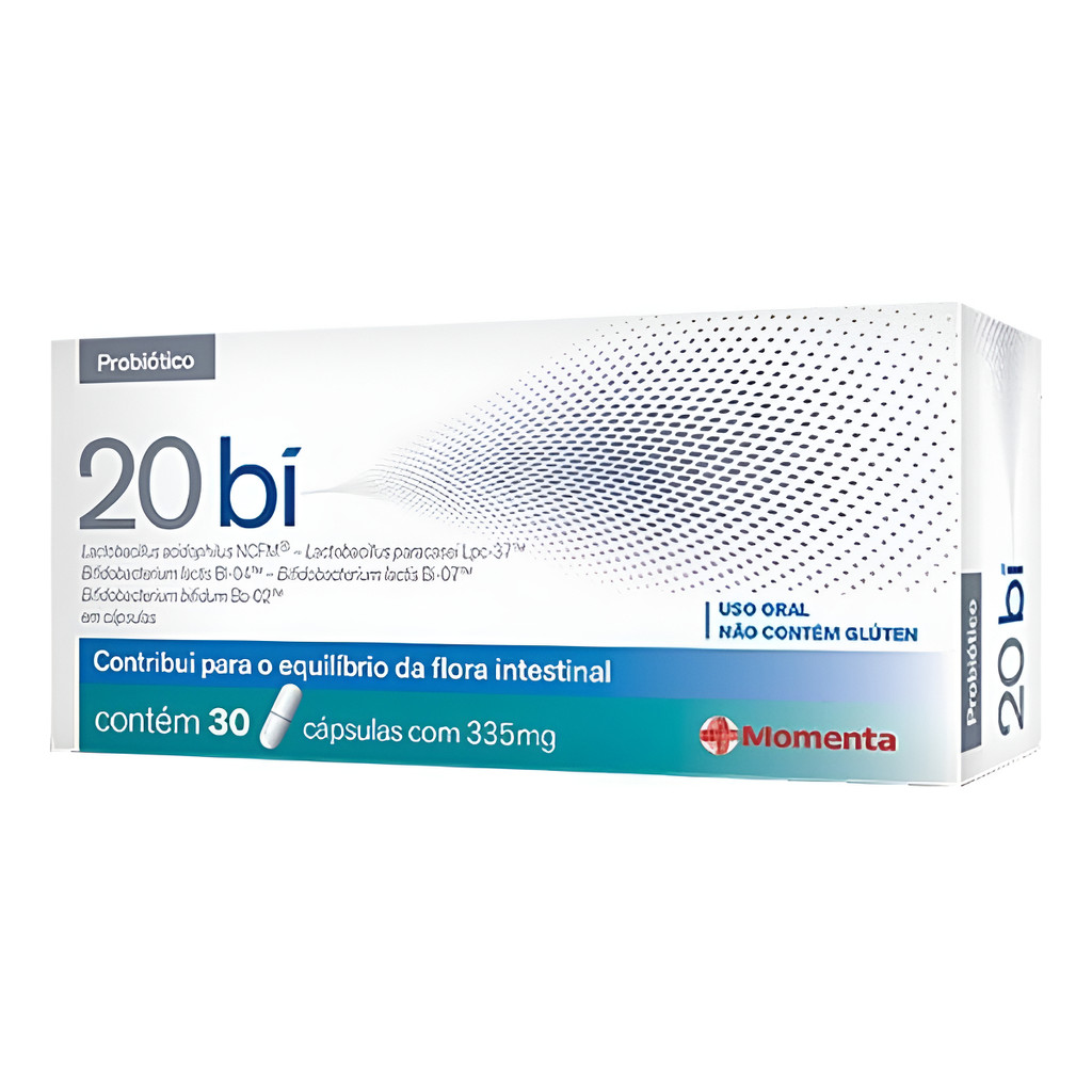 20bi Probiótico c/30 cápsulas | Shopee Brasil
