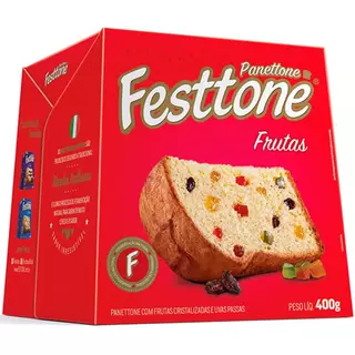 Panettone Frutas Cristalizadas 400g - Festtone