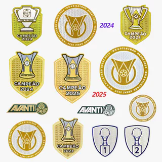 Corinthians Emblema de futebol Palmeiras Brasileirão Patch de futebol Sao Paulo Honor Patch Santos