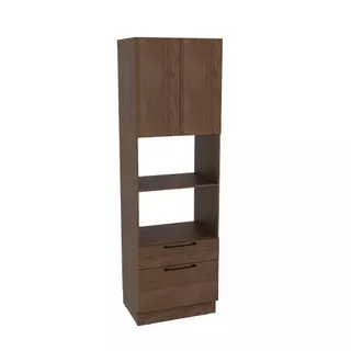 Torre Quente Herval Amsterdam, MDP, 2 Portas e 2 Gavetas, Avelã, 70 cm em Oferta na Shopee