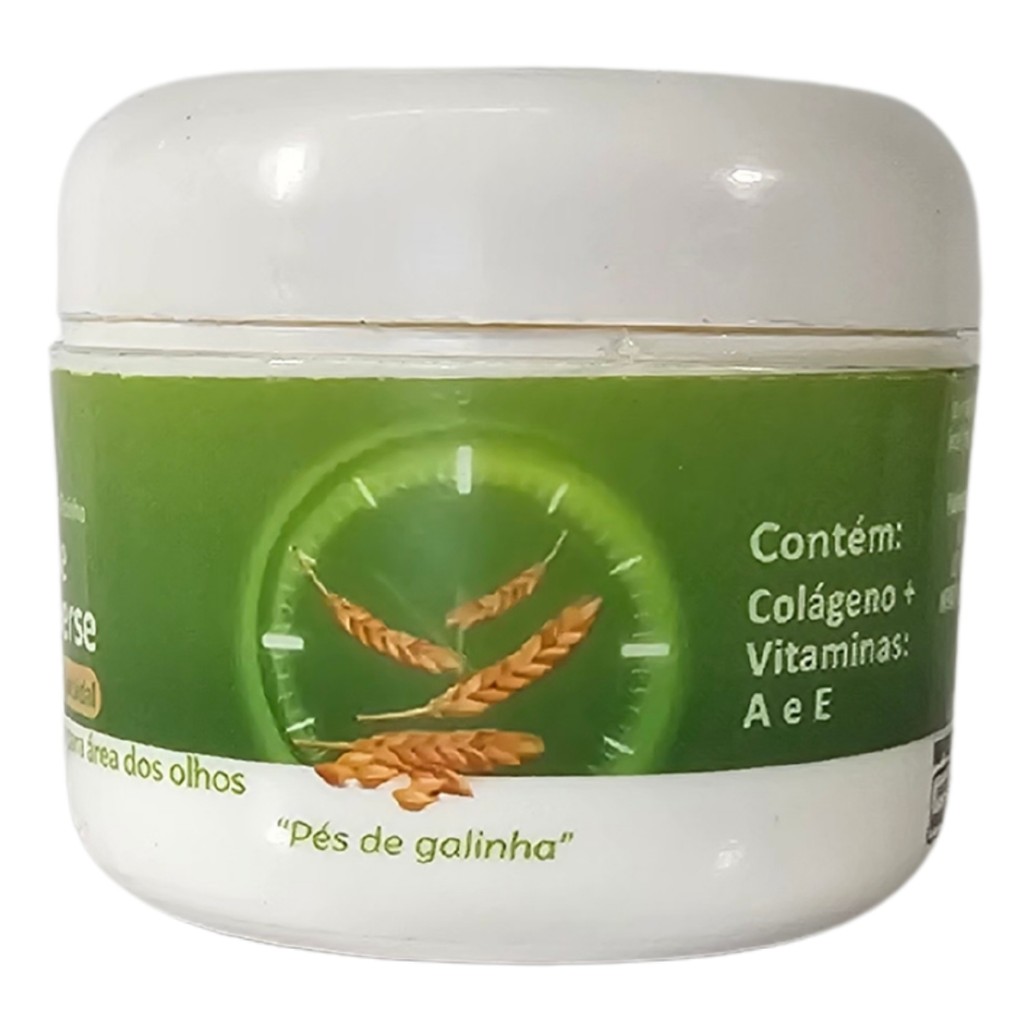 Creme Para Área Dos Olhos "Pés de Galinha" Com Aveia Coloidal Time ...