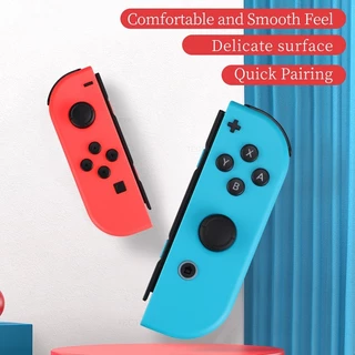 Controlador sem fio para console Nintendo Switch/NS Lite/NS OLED, Joycon Gamepad, Controle, Joystick, Joypad, Turbo, em Oferta na Shopee