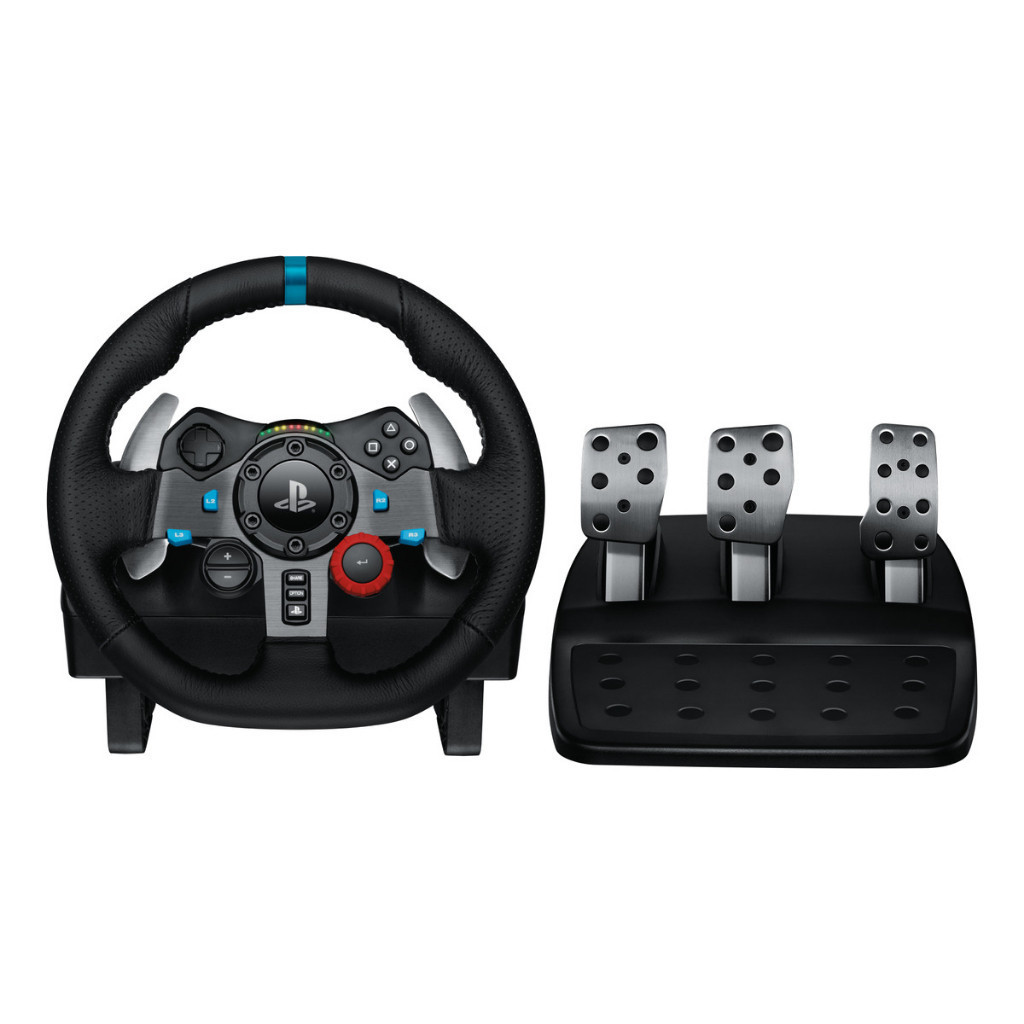 Volante Gamer Logitech Simulador Cockpit G29 DRIVING FORCE PlayStation 5, PS4 e PC 02 Anos Garantia