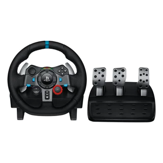 Volante Gamer Logitech Simulador Cockpit G29 DRIVING FORCE PlayStation 5, PS4 e PC 02 Anos Garantia