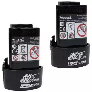 Kit 2 Baterias Makita Lítio 12v 1.5ah Bl1015k Recarregável em Oferta na Shopee