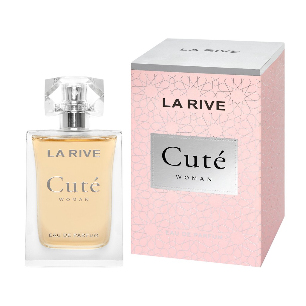 Perfume La Rive Cute Cuté Feminino 100ml Floral Frutado De Mulher Para ...