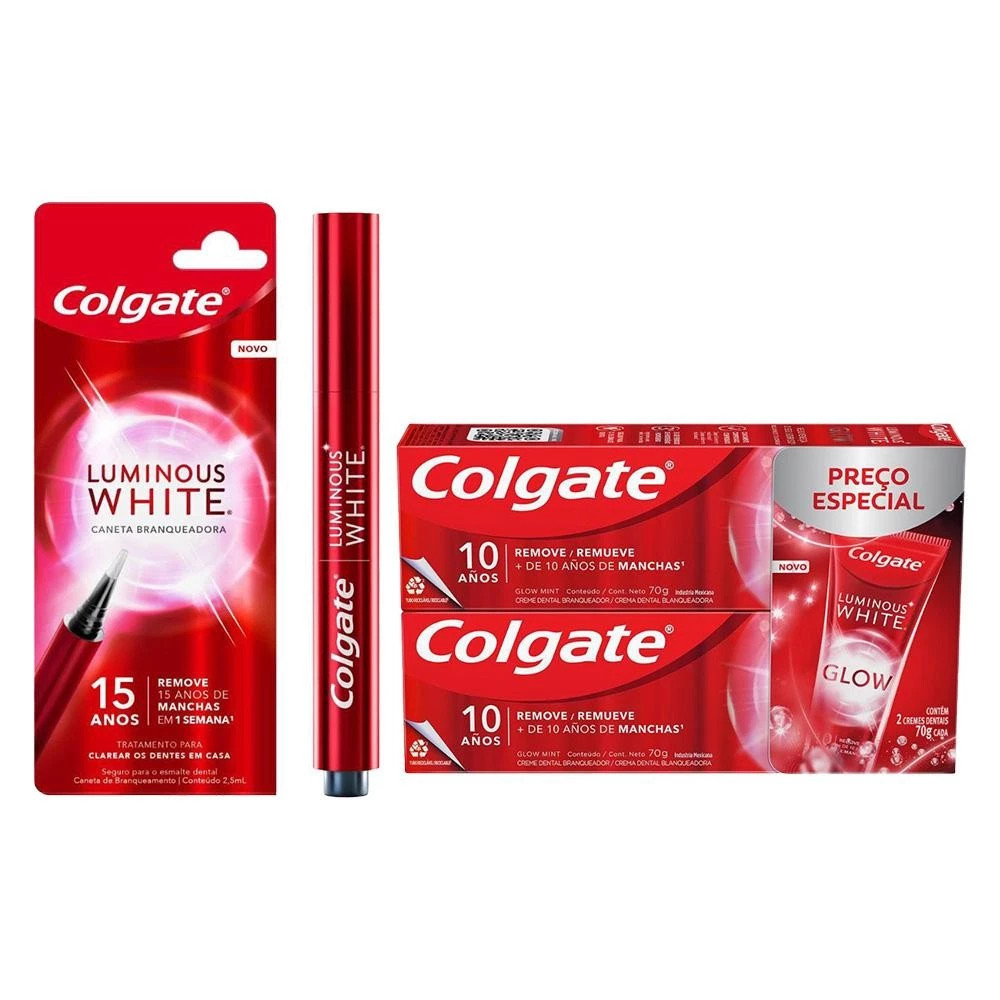 Caneta Branqueadora Colgate Luminous White 2,5ml