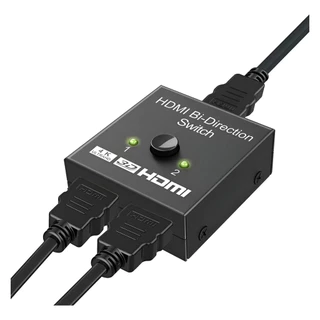 Chaveador Switch Hdmi 2x1 E 1x2 4k Splitter Duplicador Hdmi