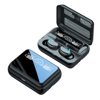 Fone De Ouvido Sem Fio M10 TWS Bluetooth 5.1 display Led Touch 22 horas de uso