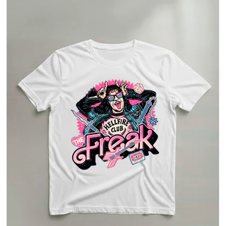 CAMISA STRANGE THINGS HELLFIRE CLUB UNISSEX CAMISETA CONFORTAVEL