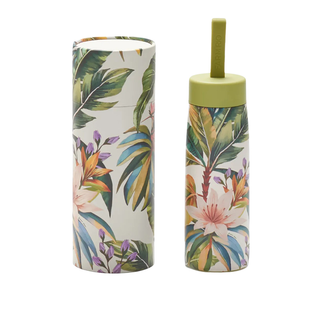 Garrafa Farm Rio Q Sede 500ml Estampada | Shopee Brasil
