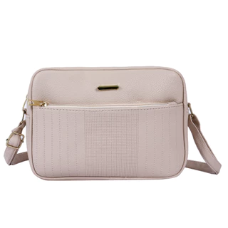 Bolsa Feminina de Lado Tiracolo Lateral Pequena 3 Compartimentos em Oferta na Shopee