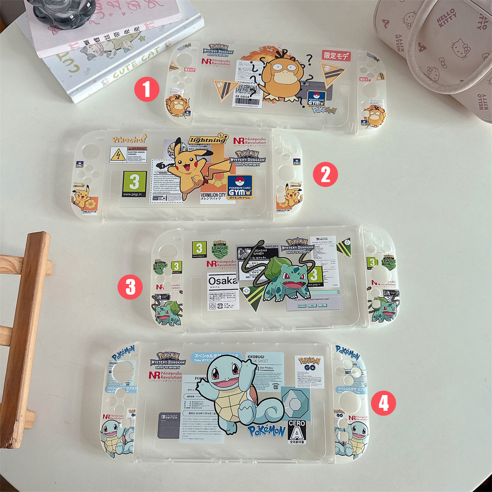 Nintendo Switch2 2025 OLED V1 V2 Case Cartoon Cute Label Elf Casing Game Console Handle Painted Storage Box Hard Cover