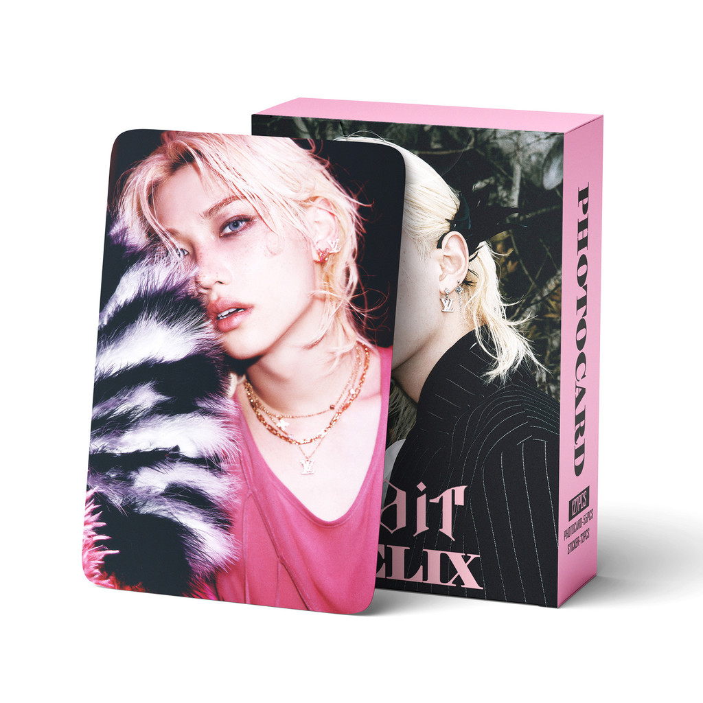 127 Unidades/Caixa Straykids Solo FELIX Photocards Fazer Cartão