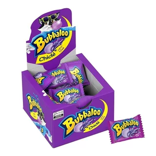 Chiclete Bubbaloo Uva - Caixa com 60 Unidades em Oferta na Shopee