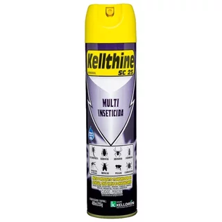 Inseticida Aerosol Kellthine SC25 Kelldrin 400ml/225g em Oferta na Shopee