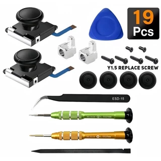 Substituição De Joystick Kit De Reparo Analógico 3D Para Switch-OLED 19peças