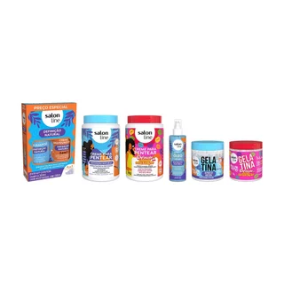 Kit Completo Cachos Definidos com Definição Natural e Cachos Ostentação em Oferta na Shopee