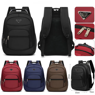 Mochila Preta para Notebook com Múltiplos Compartimentos 3 bolsos e Grande EspaçoUnissex MarisaStore em Oferta na Shopee