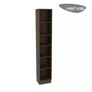 Estante Herval Amsterdam, MDP, Avelã, 40 cm em Oferta na Shopee