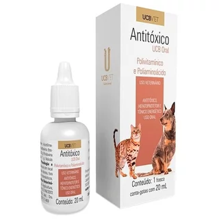 Antitóxico UCB Oral 20ml em Oferta na Shopee