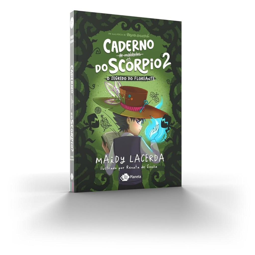 O caderno de maldades do Scorpio 2 — O Segredo do Floreante | Shopee Brasil
