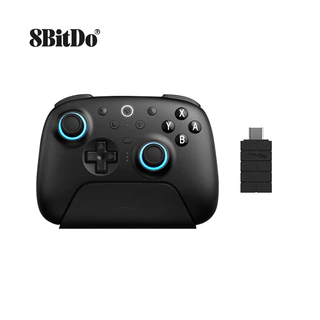 Controlador De Jogo Bluetooth 8BitDo Ultimate 2 Com Base De Carregamento Do Joysticks TMR Para NS Switch 2 , PC , Window