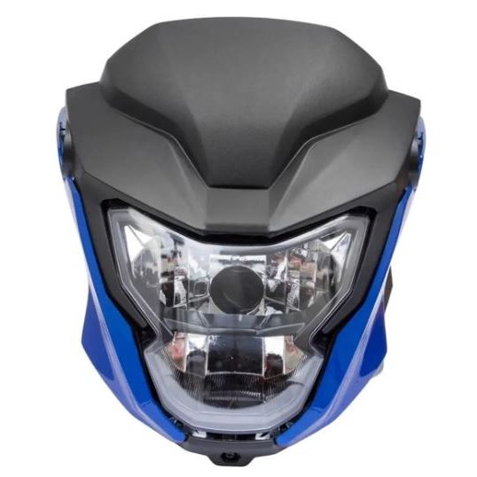 KIT FAROL COMPLETO TITAN 160 2025/FAN 160 2025 AZUL TWISTER