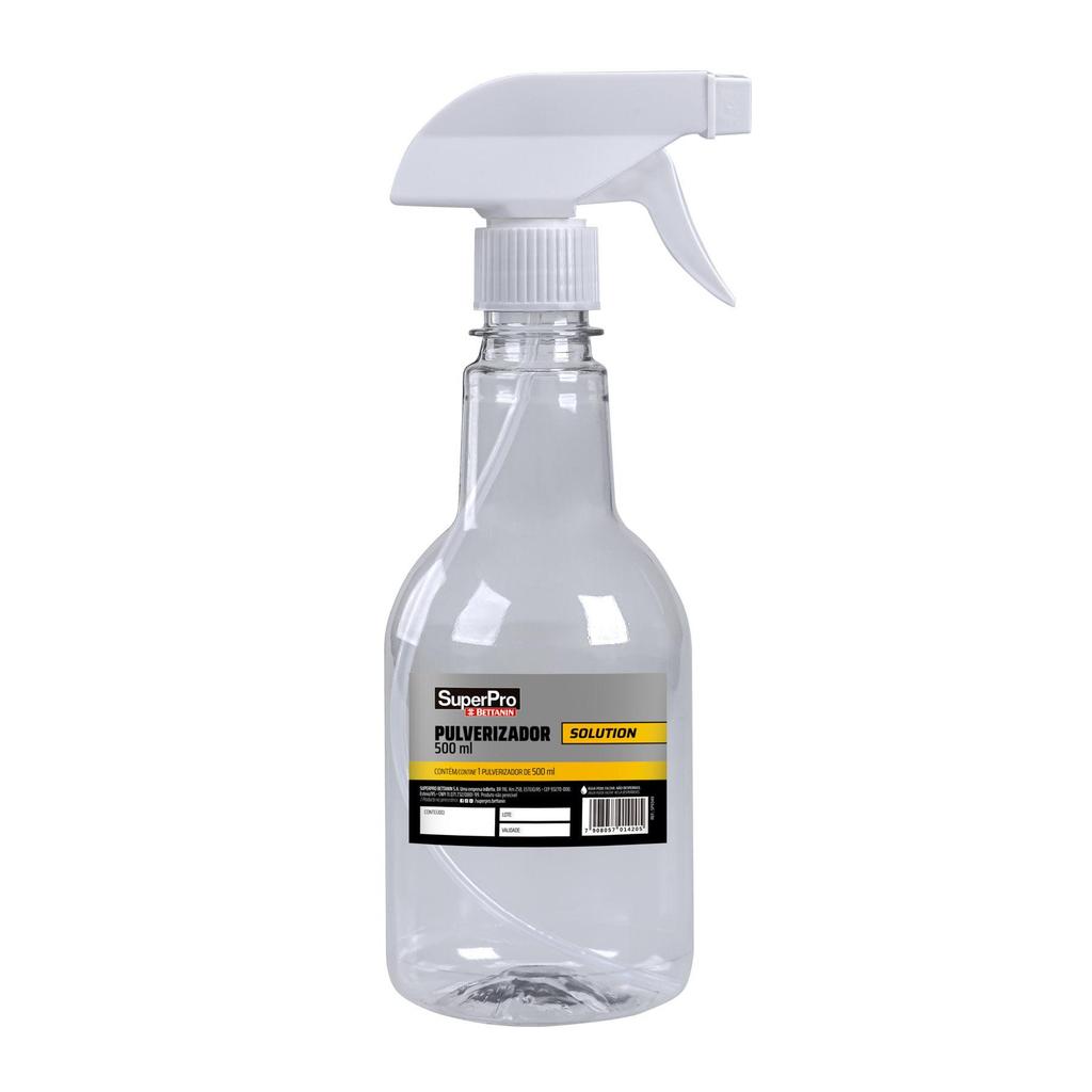 Pulverizador Manual Borrifador Spray Plástico Solution 500ml SuperPro