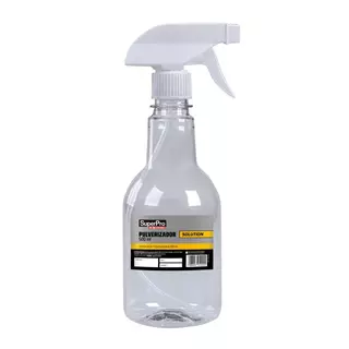 Pulverizador Manual Borrifador Spray Plástico Solution 500ml SuperPro