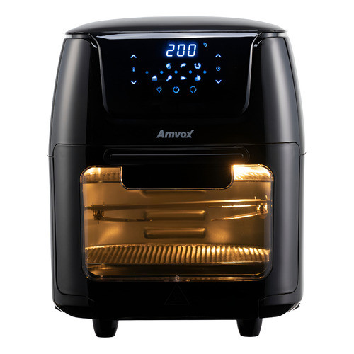 Fritadeira Elétrica Air Fryer Amvox 12 L 1700 W Painel Digit