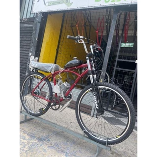 bicicleta motorizada 80cc aro 29 com suspensão 2 andar em Oferta na Shopee