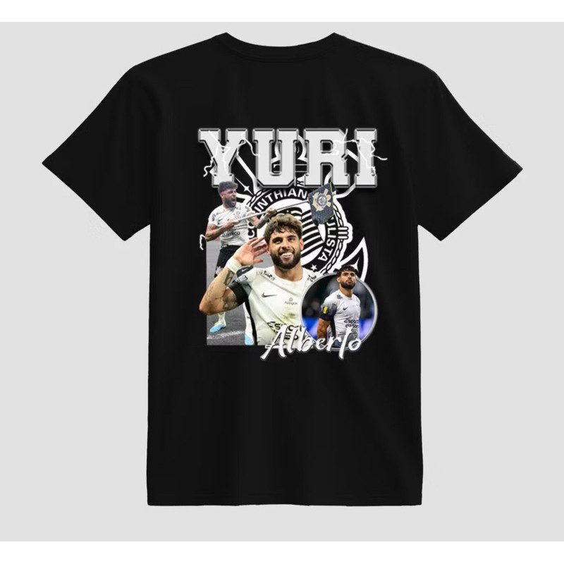 Camiseta do Yuri Alberto do Corinthians envio rápido | Shopee Brasil