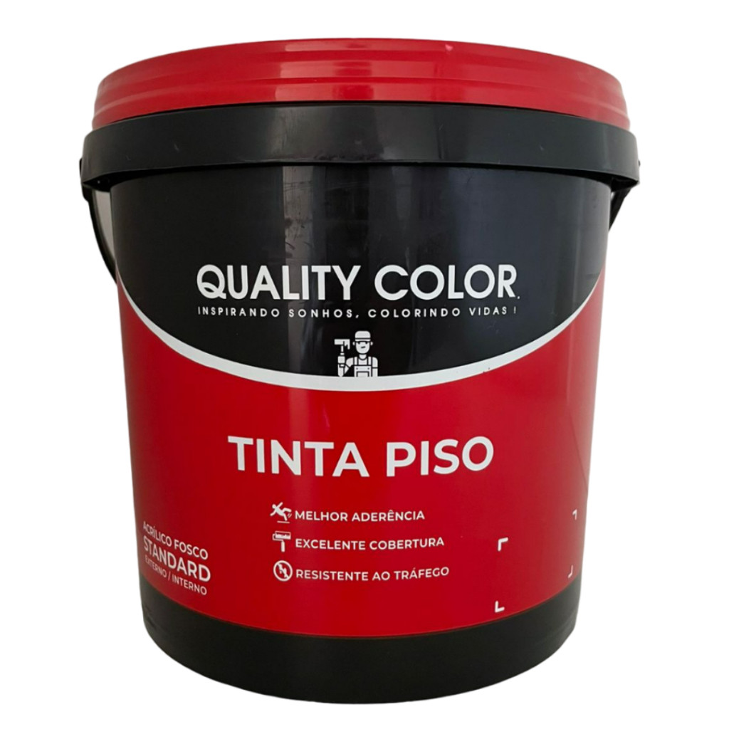 [BLACK] [[[[BARATUUU]] Tinta para Piso Concreto Extra Piso , Lavável ...