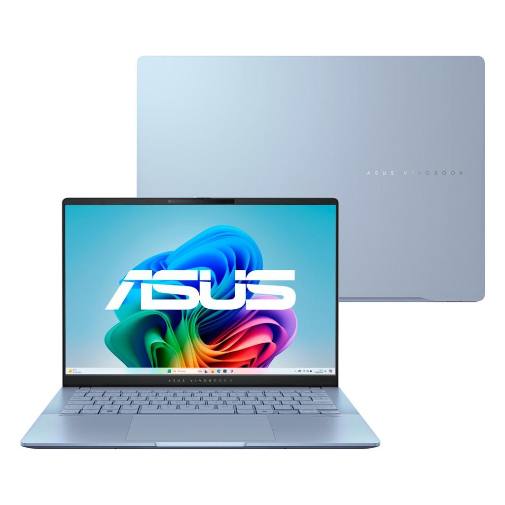 Notebook ASUS Vivobook S14 OLED S5406SA Intel Core Ultra 7 256V 16Gb Ram 512Gb SSD Win11 Home 14" FHD 120Hz Blue -PP218W