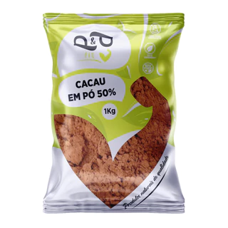 Cacau em Pó 50% - 1Kg - P&P em Oferta na Shopee