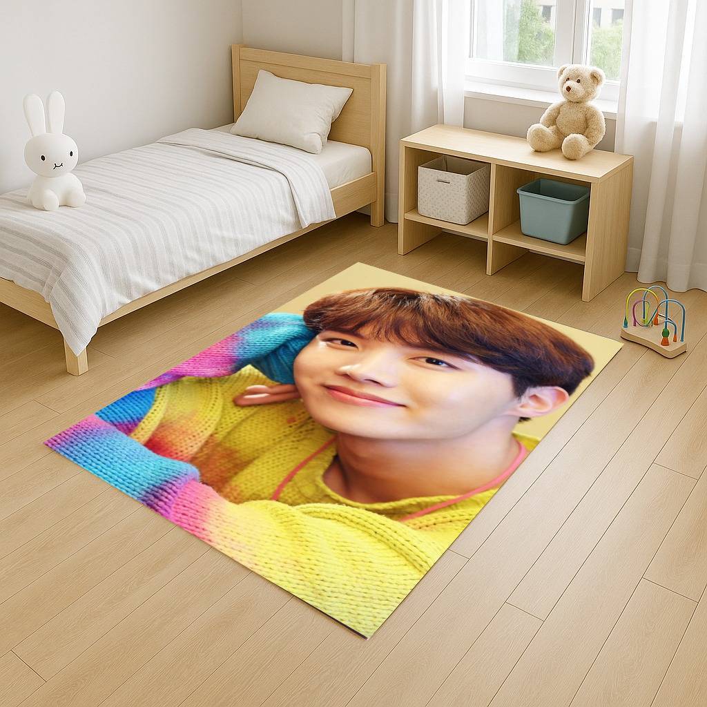 Tapete Retangular Jungkook Fãs BTS Army Musica Fandom Idol