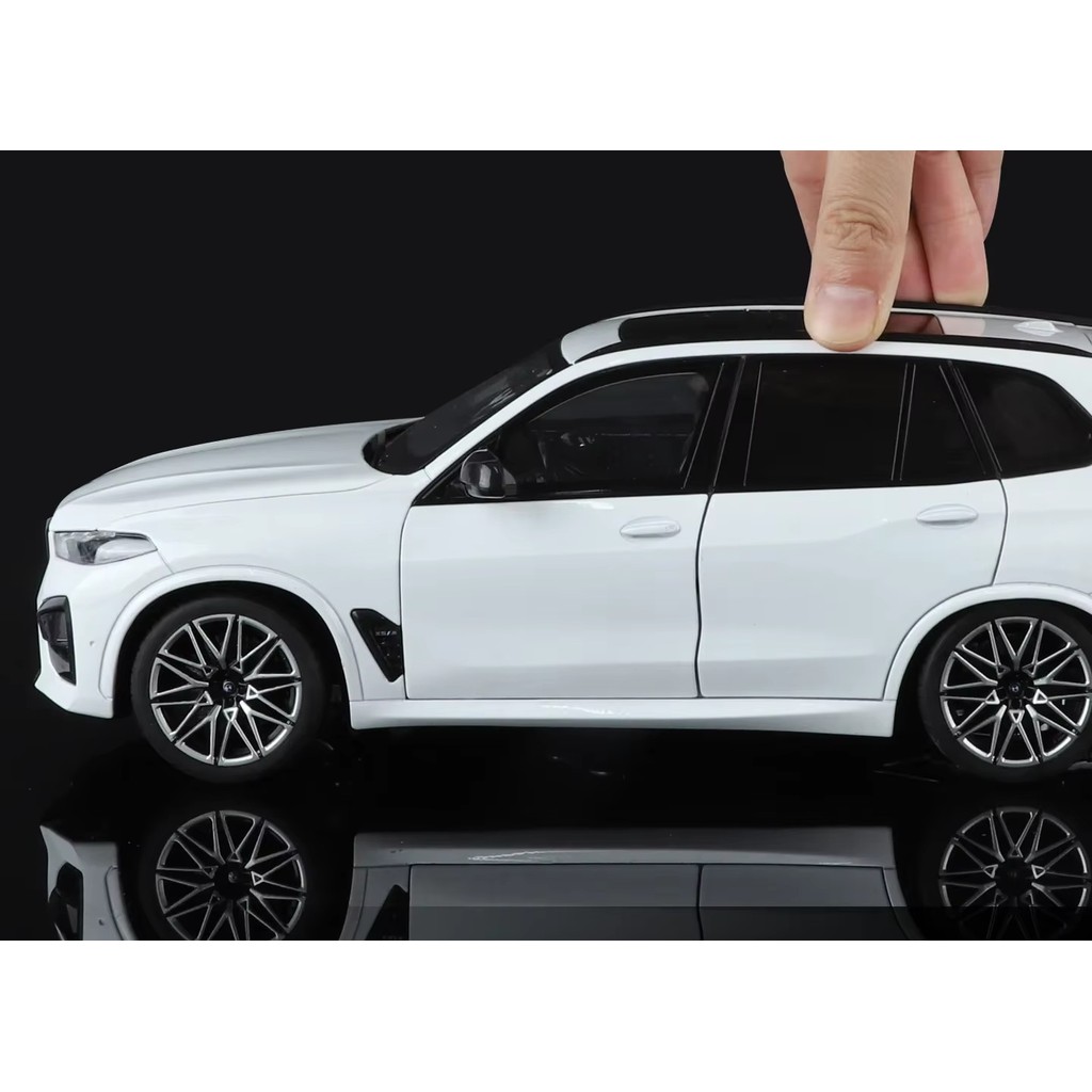 Miniatura Diecast Carro SUV Bmw X5M Compatition na Escala 1/18