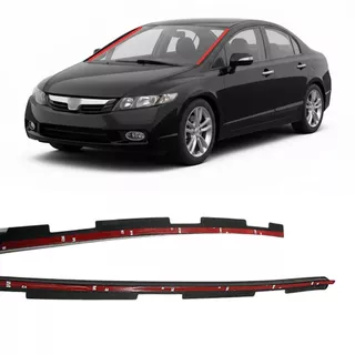 Par Borracha Acabamento Lateral Honda New Civic 2007 A 2011 Borrachauto em Oferta na Shopee