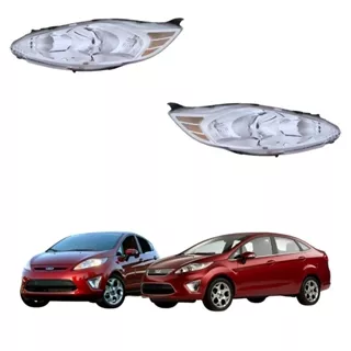 Par Farol Ford New Fiesta Mexicano Hatch Sedan 2011 2012 2013