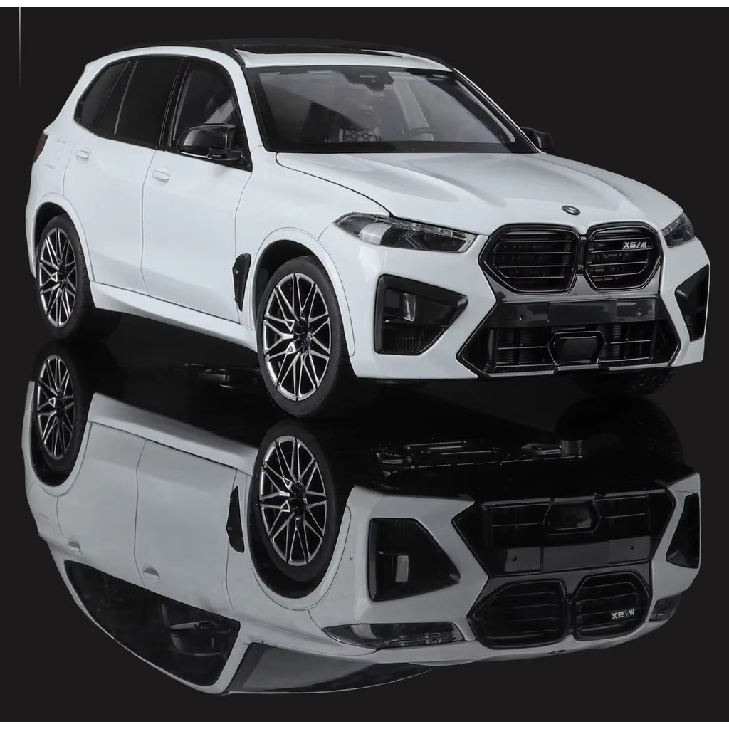 Miniatura Diecast Carro SUV Bmw X5M Compatition na Escala 1/18