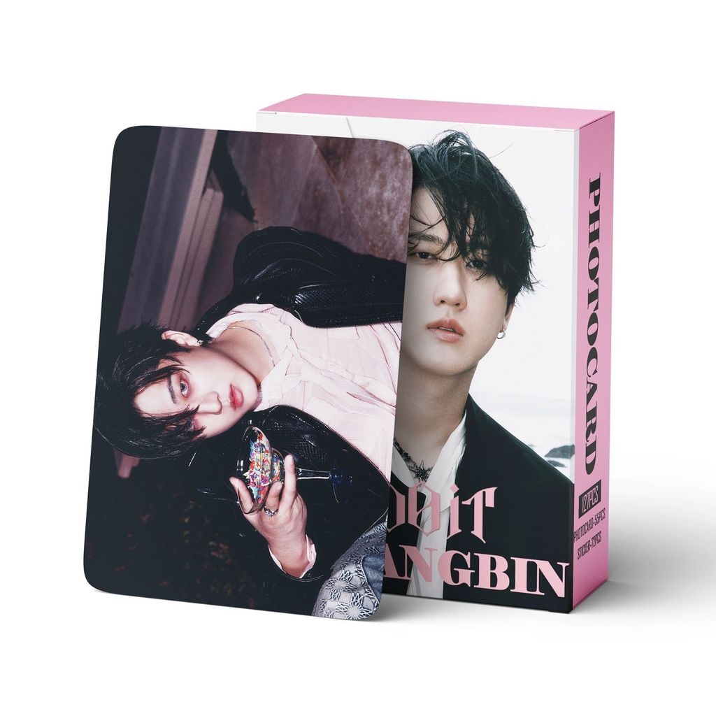 127 Unidades/Caixa Straykids Solo CHANGBIN Photocards Fazer Cartão