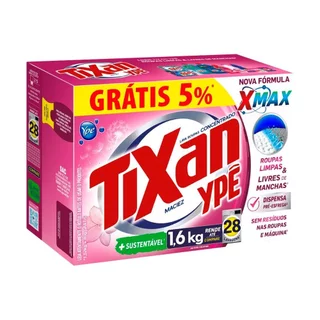 Sabão em Pó Tixan Ypê Maciez Cartucho 1,6kg - Embalagem com 9 Unidades em Oferta na Shopee