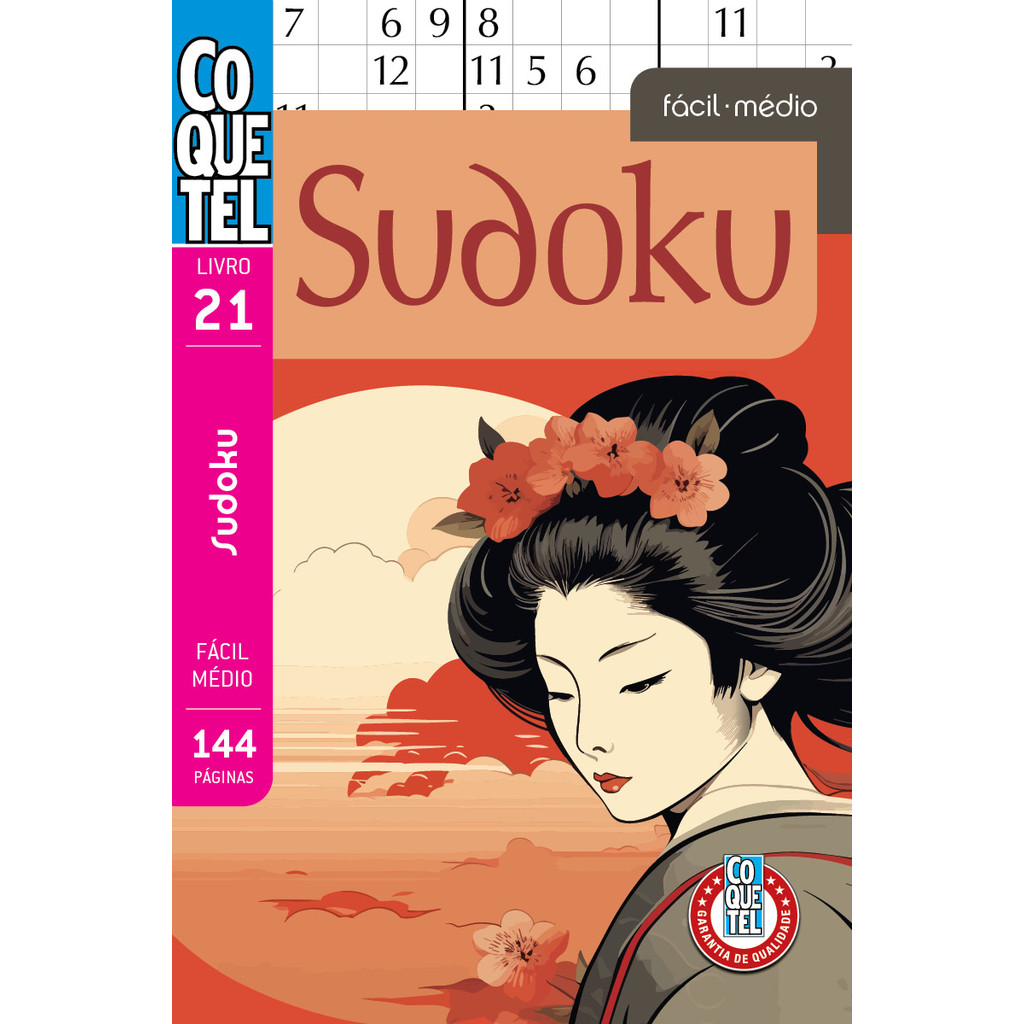 Livro Livro Coquetel Sudoku 21 - Novo DFP