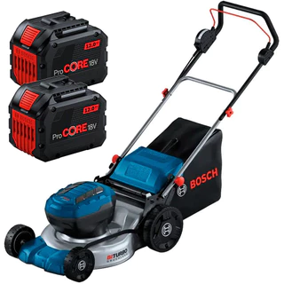 Cortador de Grama Elétrico Bosch Professional Motor Biturbo Brushless e 2 Baterias 18V 12.0Ah em Oferta na Shopee