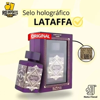 Perfume Árabe Lattafa Badee Al Oud Amethyst (purple) Edp 100ml - Original Importado Selo Holográfico em Oferta na Shopee