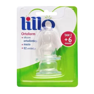 Bico de Silicone Lillo para Mamadeira Orto 2 Unidades em Oferta na Shopee